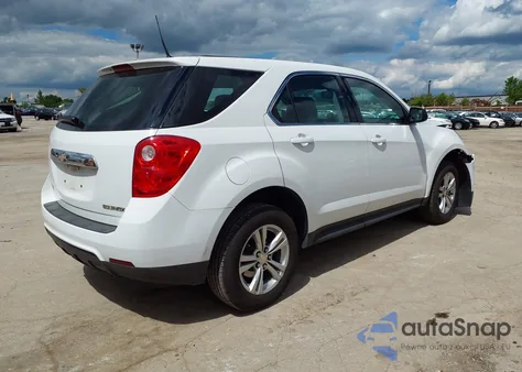 2012 Chevrolet Equinox Ls из США, поврежденный, VIN 2GNALBEK2C1338954